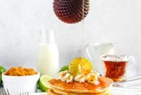 Key Lime Pie Pancakes Recipe — Zesty Citrus Pancake Stack