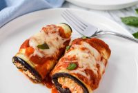 Spinach-Stuffed Eggplant Rollatini Recipe