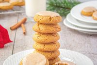 Iced Ginger Molasses Cookies Recipe for Soft, Chewy Cookies