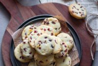 Cranberry Orange Shortbread Cookies (Egg-Free)