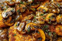 25-Minute Black Pepper Chicken with Mushrooms Dinner Recipe