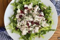 Cranberry Chicken Salad with Toasted Pecans Recipe