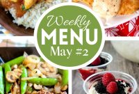 May 2026 Weekly Meal Plan | Week 2 Menu & Recipes