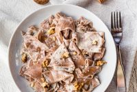 Tuscan Chestnuts: Fresh Chestnut Flour Pasta with Walnut Sauce