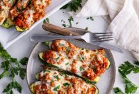 Turkey-Stuffed Zucchini Boats Recipe for Weeknight Dinners