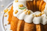 Moist Corn Pound Cake Recipe with Creamy Cornmeal Crumble