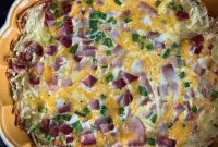 Paula Deen’s Cheesy Hash Brown Quiche Recipe