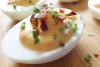 Southern-Style Deviled Eggs with Crispy Bacon