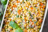 Crisp Summer Corn Salad with Cherry Tomatoes and Herbs