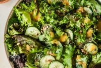 Green Salad with Sherry-Shallot Vinaigrette Recipe