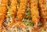 Crispy Air-Fryer Tempura Shrimp from Aldi Frozen Pack