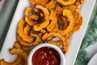 Crispy Roasted Delicata Squash — Oven or Air Fryer Instructions