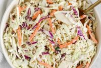 Creamy Paleo & Whole30 Coleslaw Recipe for Simple Sides