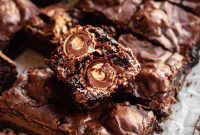 Ferrero Rocher Chocolate Brownies Recipe: Decadent Hazelnut Treat