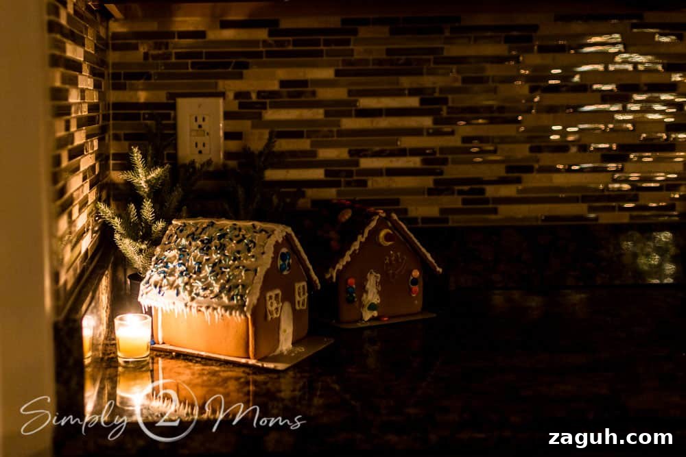 Classic Christmas Candlelight Tour You Have to See This Year 18 gingerbread houses decorated and lit by candlelight