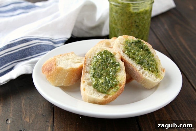 Spinach and Basil Pesto Recipe: Bright, Fresh Sauce for Pasta 3 Spinach Basil Pesto Recipe - perfect for adding to chicken, pasta, pizza, and more