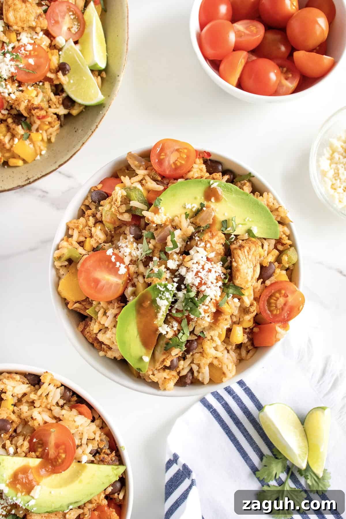 Authentic Mexican Fiesta Recipes for Your Party Menu 22 Mexican Fried Rice by The BakerMama