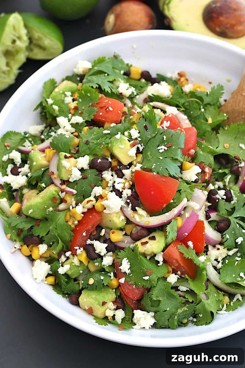 Authentic Mexican Fiesta Recipes for Your Party Menu 23 Cilantro Avocado Salad