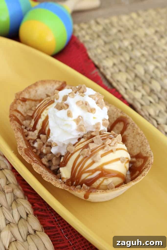 Authentic Mexican Fiesta Recipes for Your Party Menu 31 Toffee Taco Sundaes