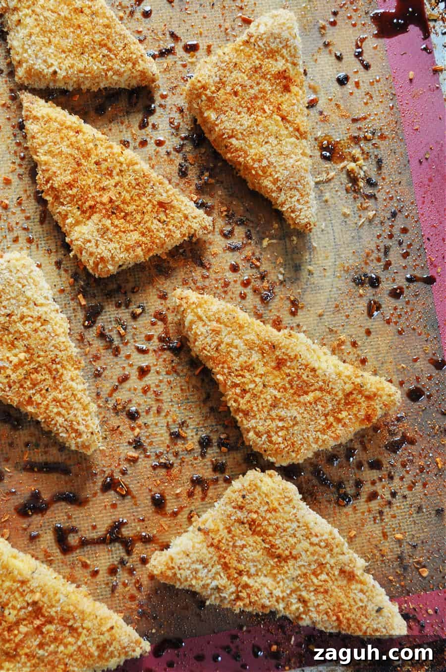 Cajun Alfredo Pasta with Crispy Tofu (Vegan) 2 Vegan Baked Crispy Cajun Tofu