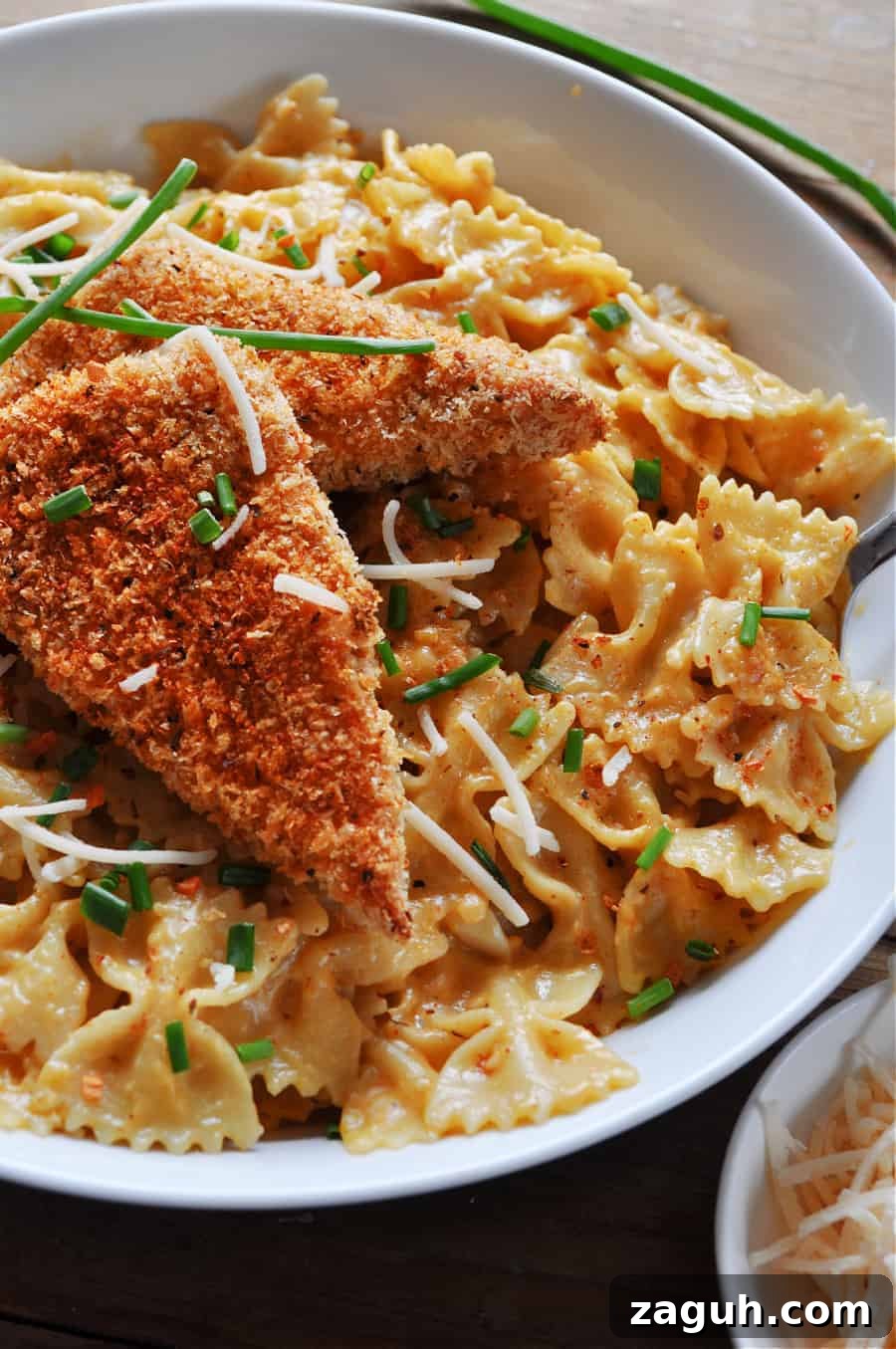Cajun Alfredo Pasta with Crispy Tofu (Vegan) 3 img 11061 3