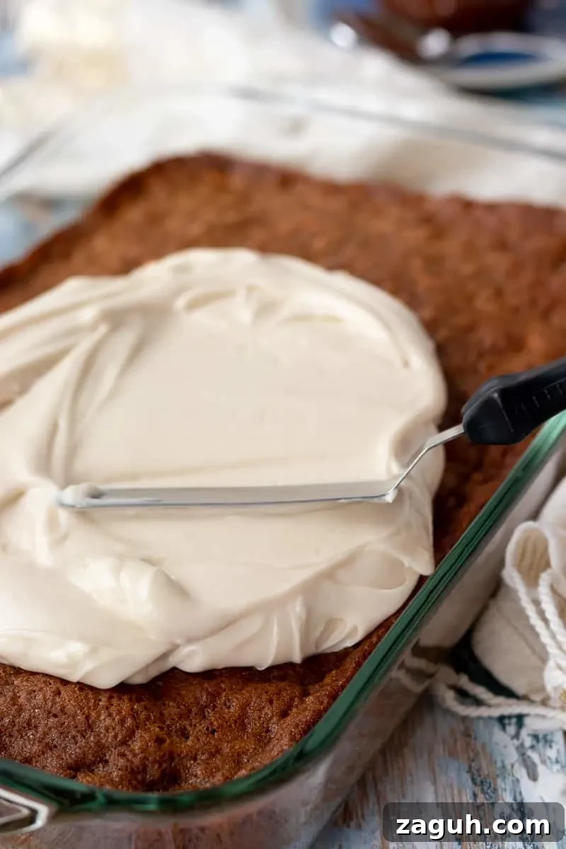 Salted Caramel Carrot Spice Cake with Creamy Frosting 6 salted caramel frosting