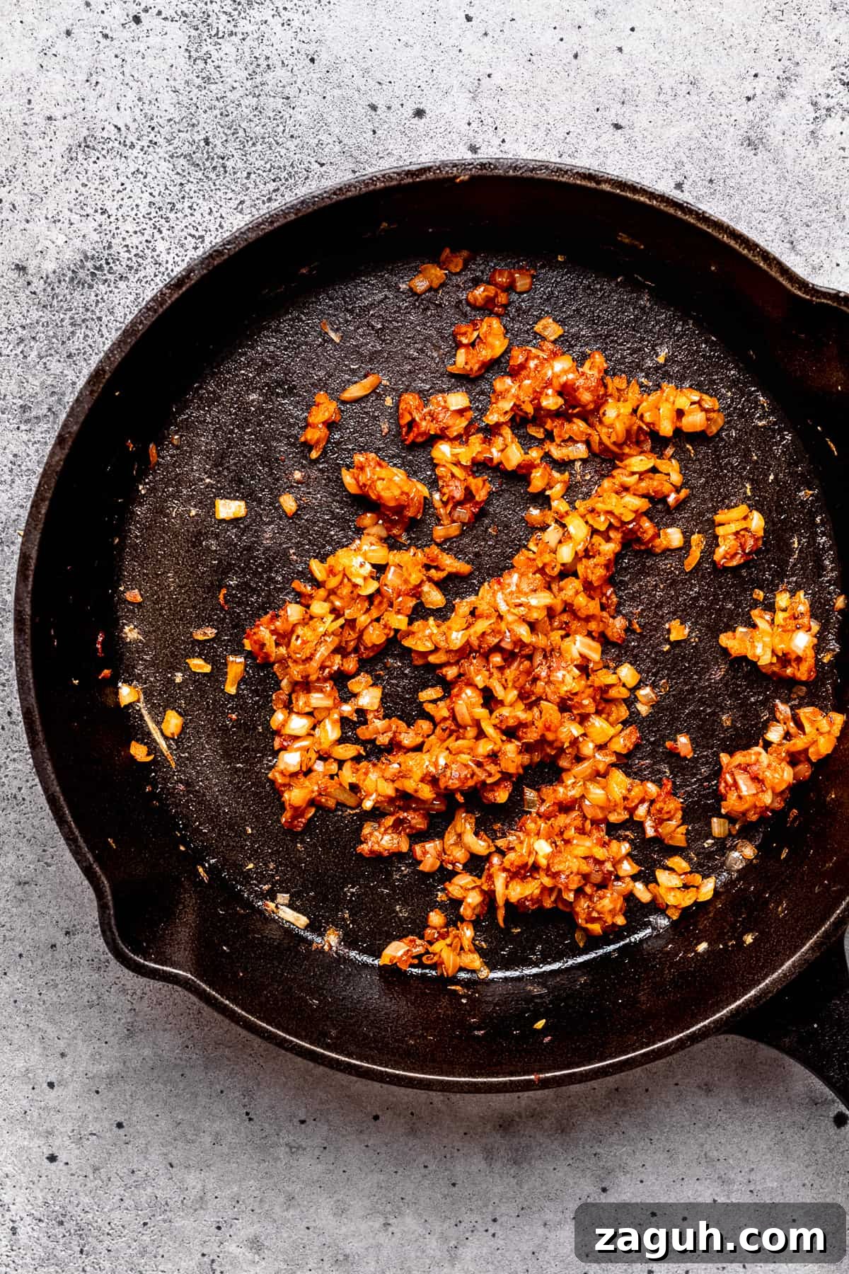 One-Pot Chorizo Pasta with 7 Ingredients — Ready Fast 7 Sauteed onions with tomato paste.