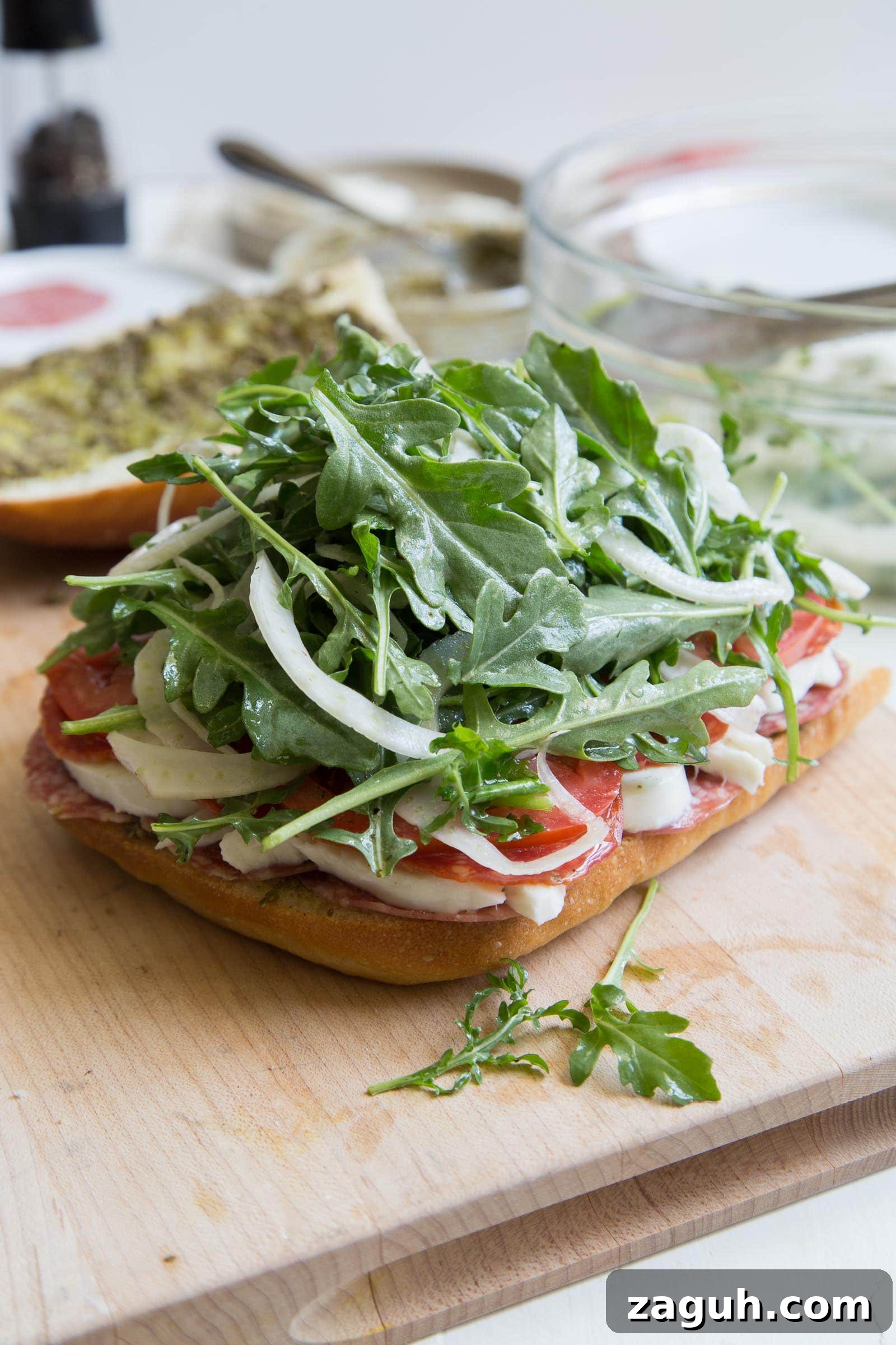 Italian Salumi and Fresh Mozzarella Sandwich Recipe 4 Salumi Mozzarella Sandwich