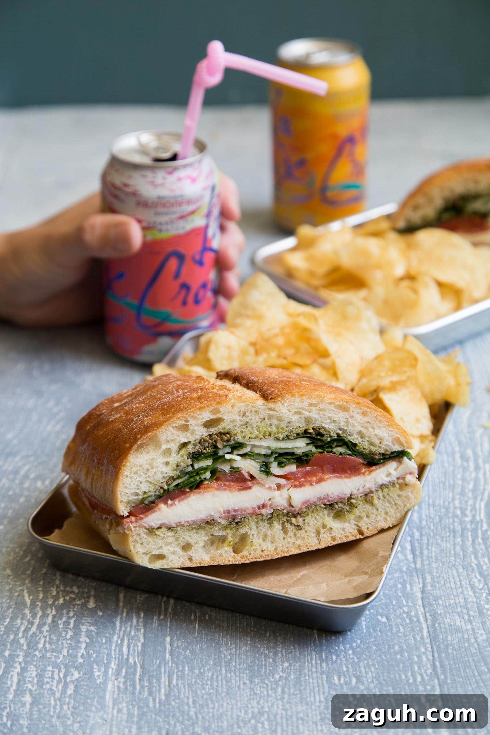 Italian Salumi and Fresh Mozzarella Sandwich Recipe 10 Salumi Mozzarella Sandwich