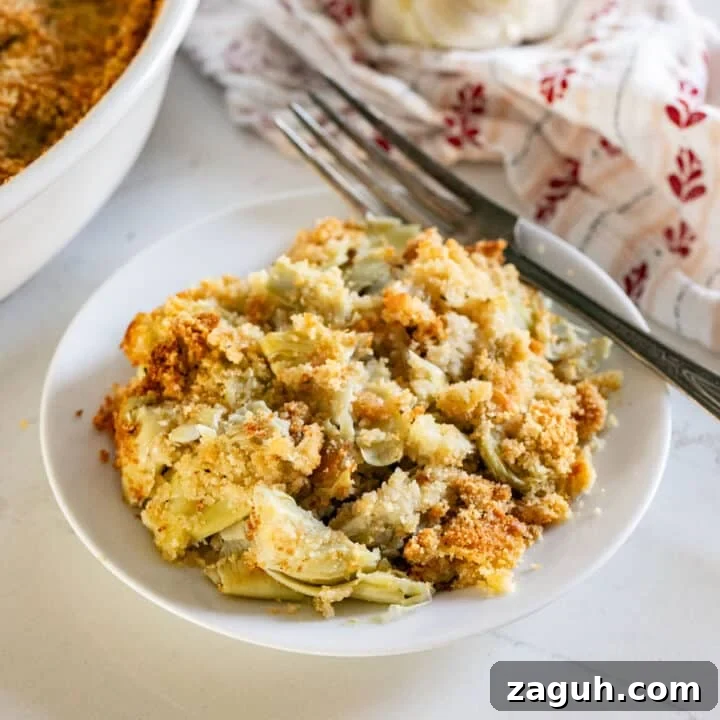 A plate of artichoke hearts