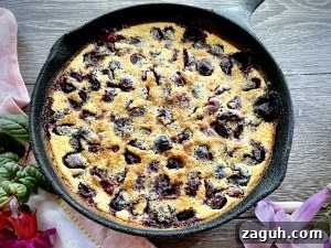 Sourdough Kefir Fruit Clafoutis Recipe for Fluffy, Tangy Bakes 6 Cherry clafoutis