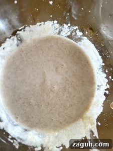 Sourdough Kefir Fruit Clafoutis Recipe for Fluffy, Tangy Bakes 4 Sourdough, kefir mixture