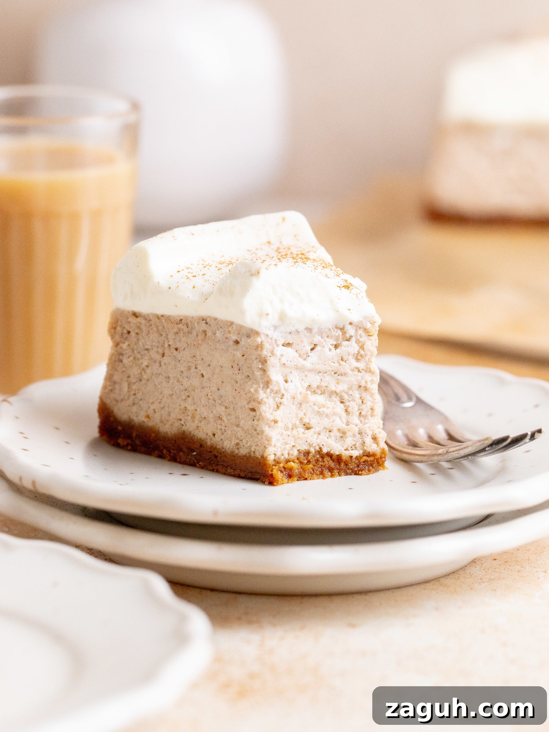 Chai-Spiced Cheesecake Recipe: Creamy Masala Dessert Guide 9 Cheesecake ready to serve