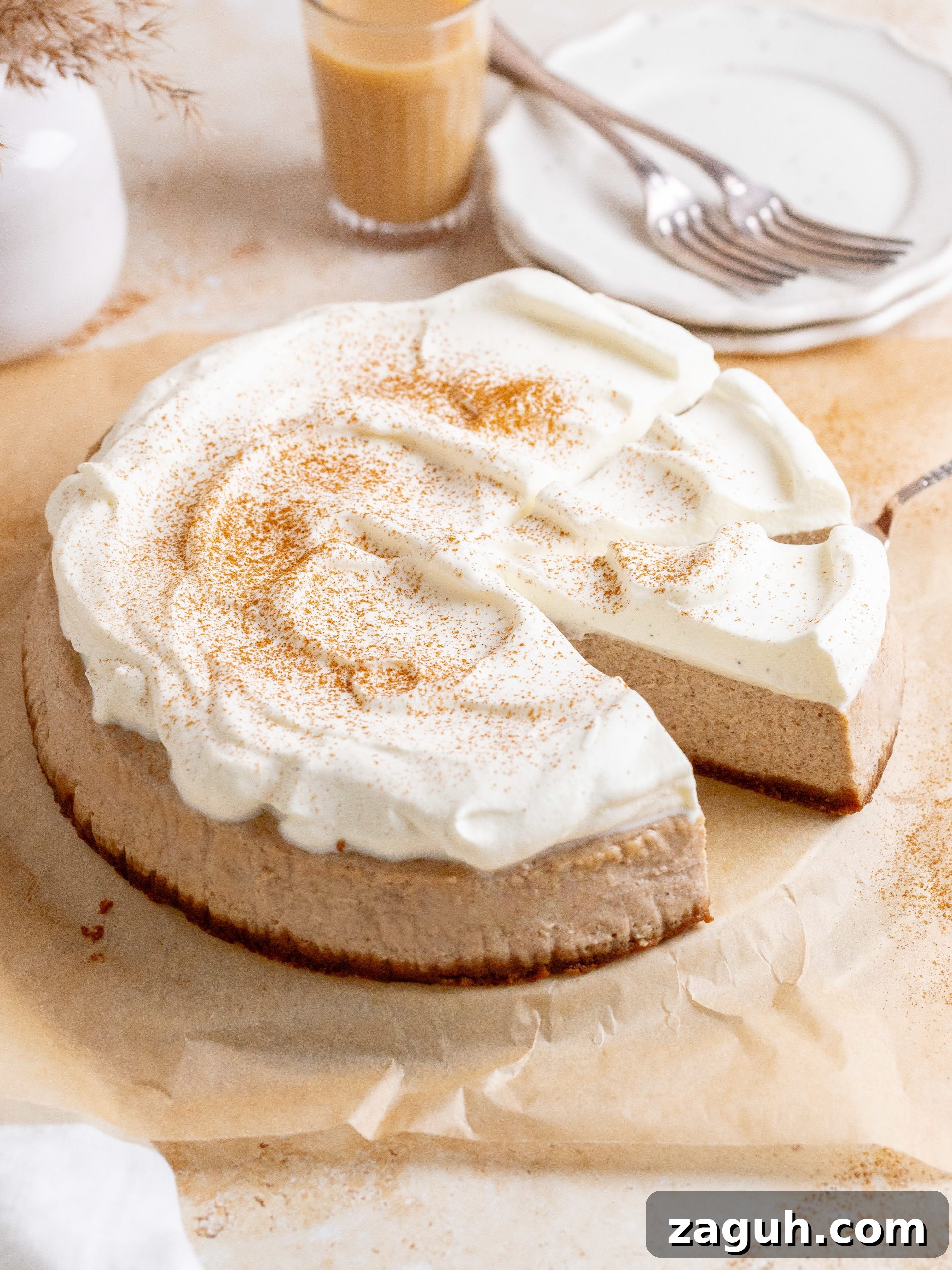 Chai-Spiced Cheesecake Recipe: Creamy Masala Dessert Guide 3 Cheesecake slice