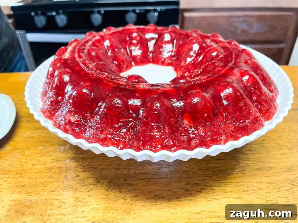 Retro Coca-Cola Jello Salad Recipe: Nostalgic Soda Gelatin Dessert 2 Retro Cocoa-Cola Jello Salad