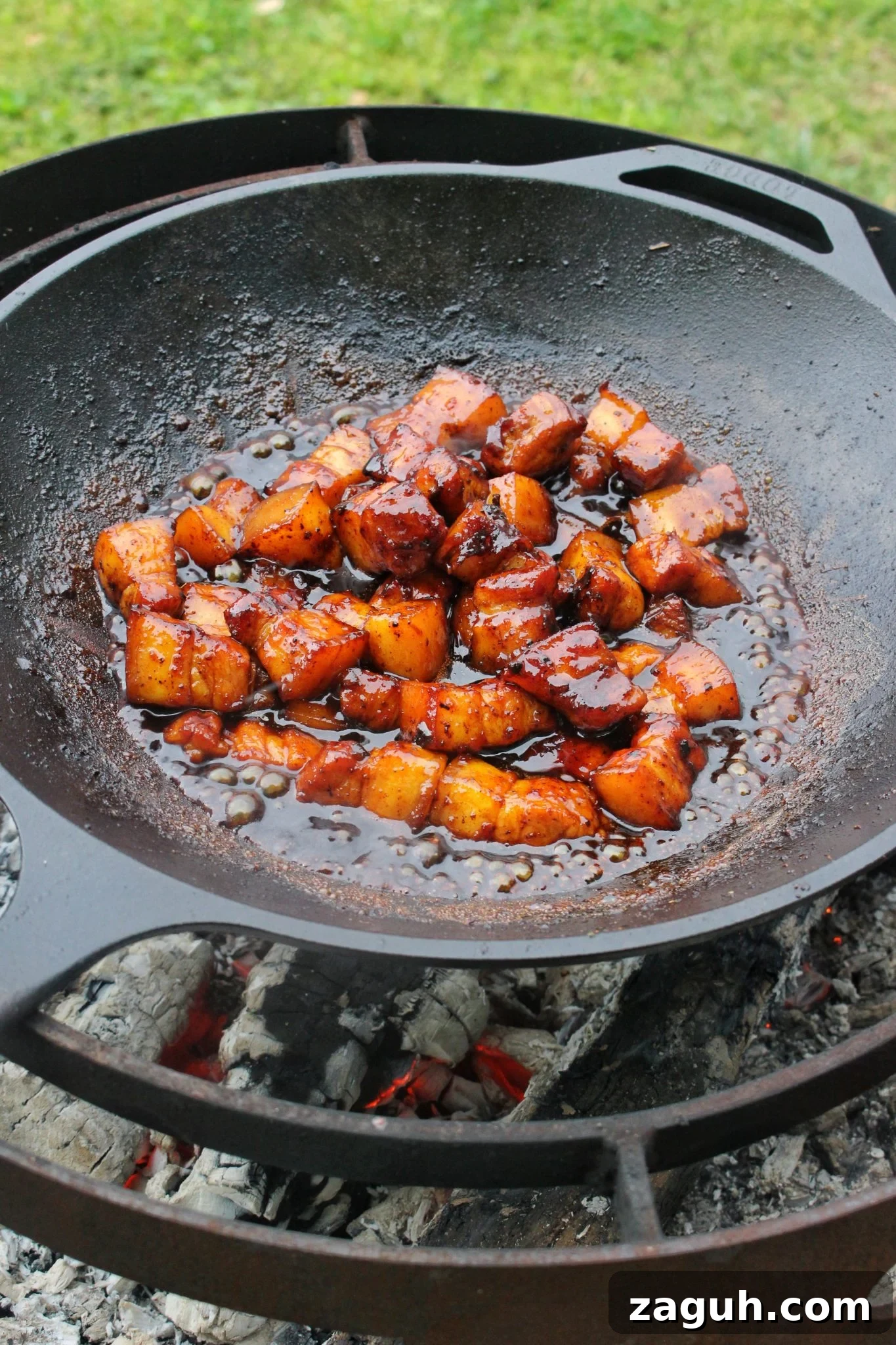 Sriracha-Bourbon Glazed Pork Belly Recipe 3 Sriracha Bourbon Pork Belly