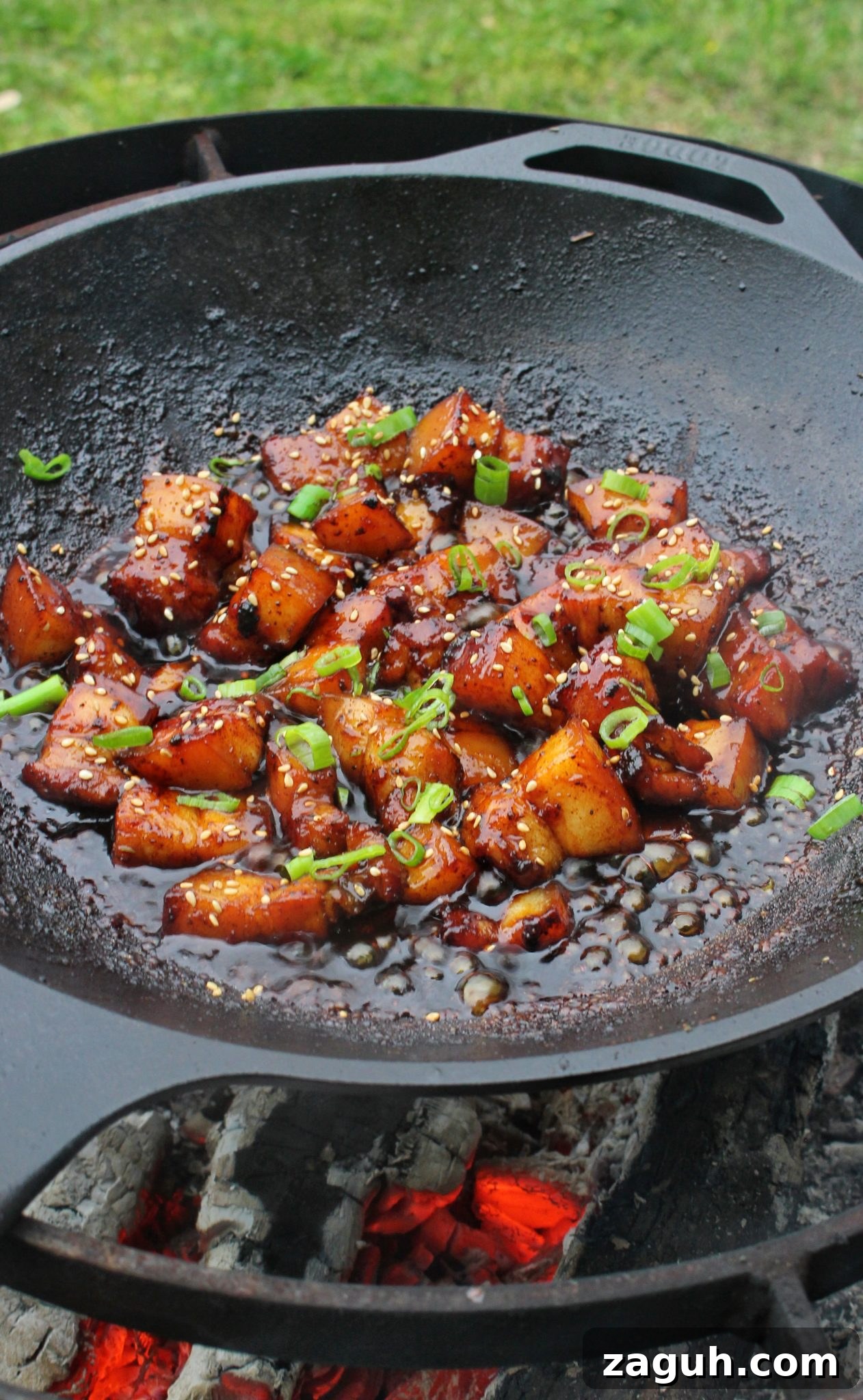 Sriracha-Bourbon Glazed Pork Belly Recipe 5 Sriracha Bourbon Pork Belly