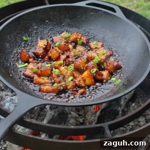 Sriracha Bourbon Pork Belly