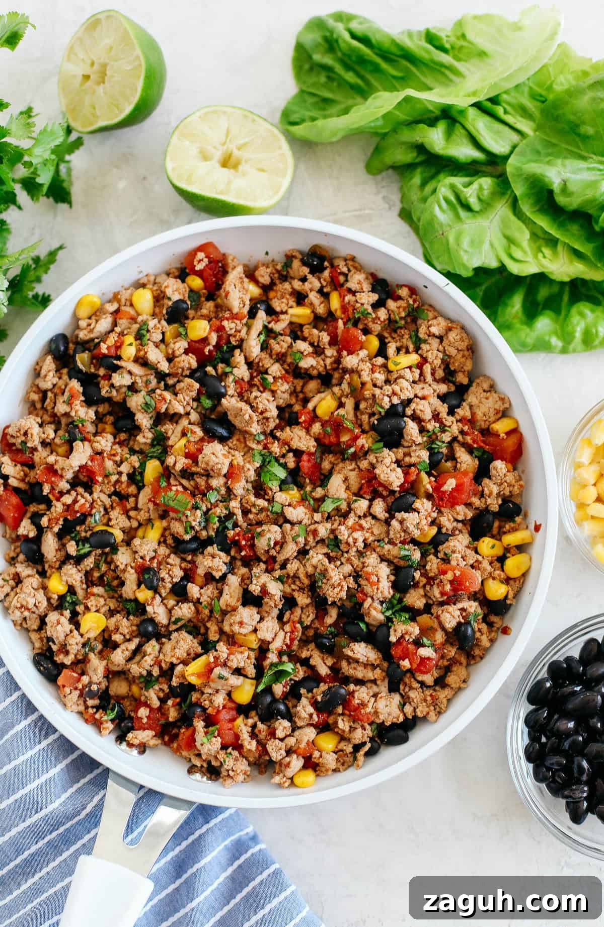 Turkey Taco Lettuce Wraps Recipe — Flavorful Low-Carb Dinner 3 Light and healthy Turkey Taco Lettuce Wraps that are an easy low carb alternative to traditional tacos, are super flavorful and take less than 20 minutes to make!