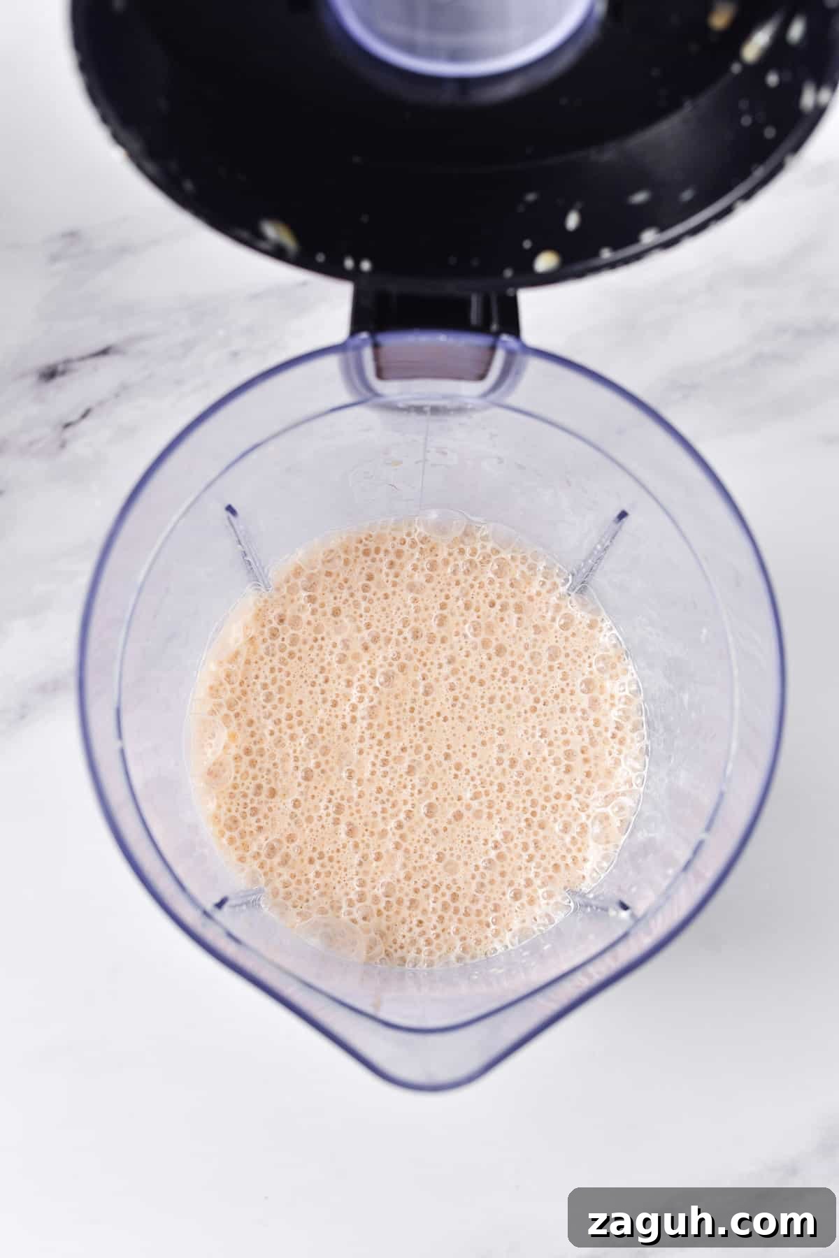Caramel Ribbon Crunch Frappuccino: Starbucks Copycat Recipe 6 making the recipe