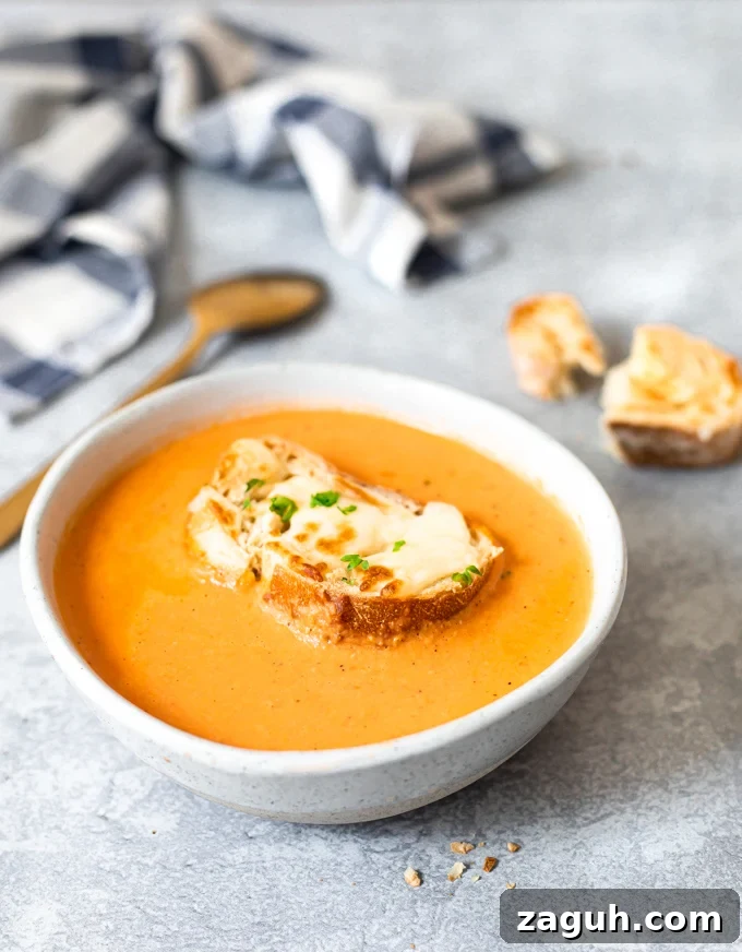 Creamy Tomato Bisque Recipe: Smooth, Rich, and Quick to Make 4 a bowl of tomato bisque soup