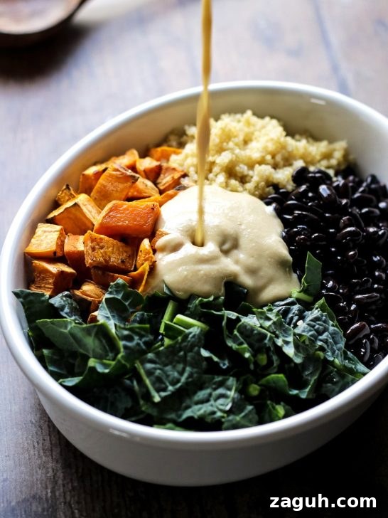 21 Cozy Vegan Comfort Recipes for Every Craving 11 Sweet Potato Casserole with Black Beans, Kale and Quinoa