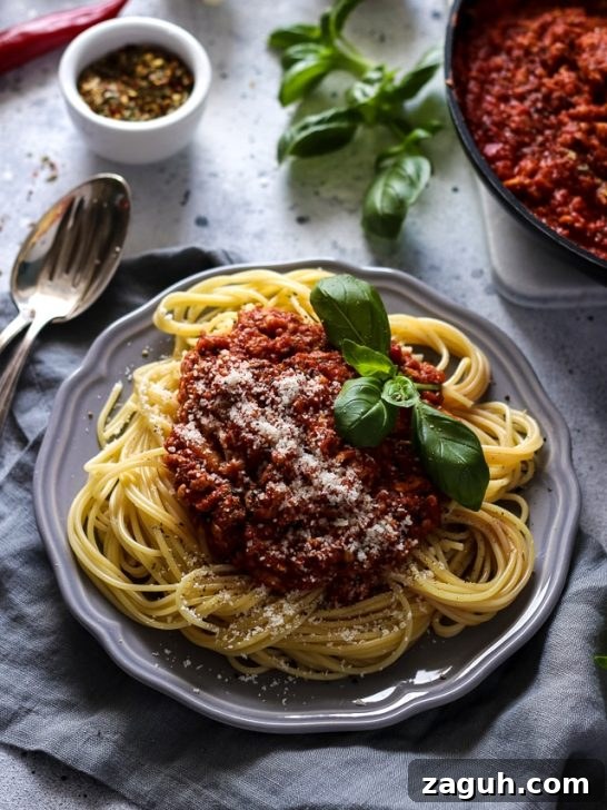 21 Cozy Vegan Comfort Recipes for Every Craving 17 The Best Vegan Bolognese