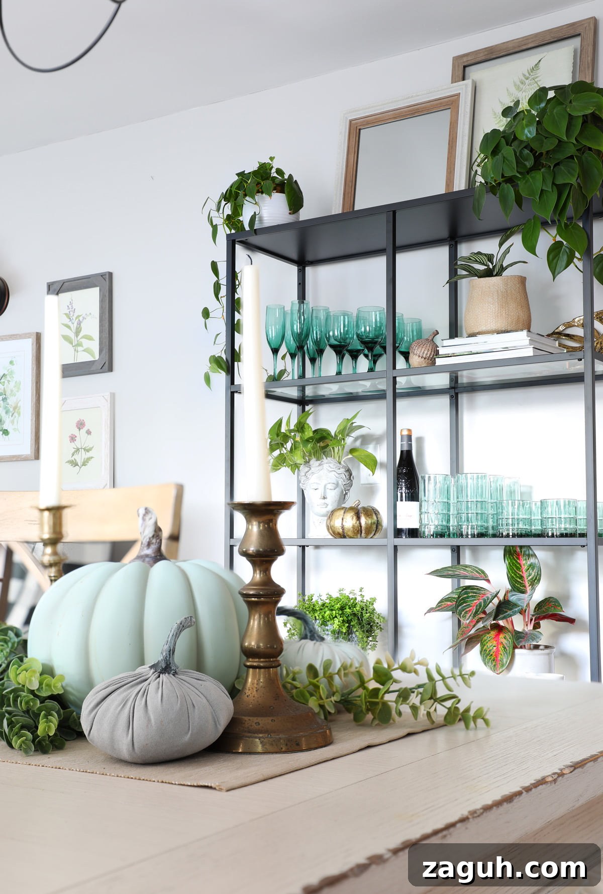 Teal Autumn Decor Ideas to Refresh Your Home This Season 5 Teal Fall Decor