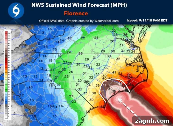 Comments on This Hurricane Florence Map Are Hilarious 2 Hurricane Tracker screenshot 1