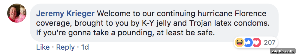 Comments on This Hurricane Florence Map Are Hilarious 6 Hurricane Tracker screenshot 5