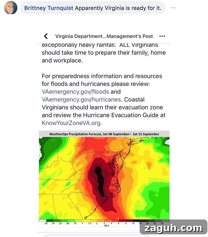 Comments on This Hurricane Florence Map Are Hilarious 9 User-shared map 1