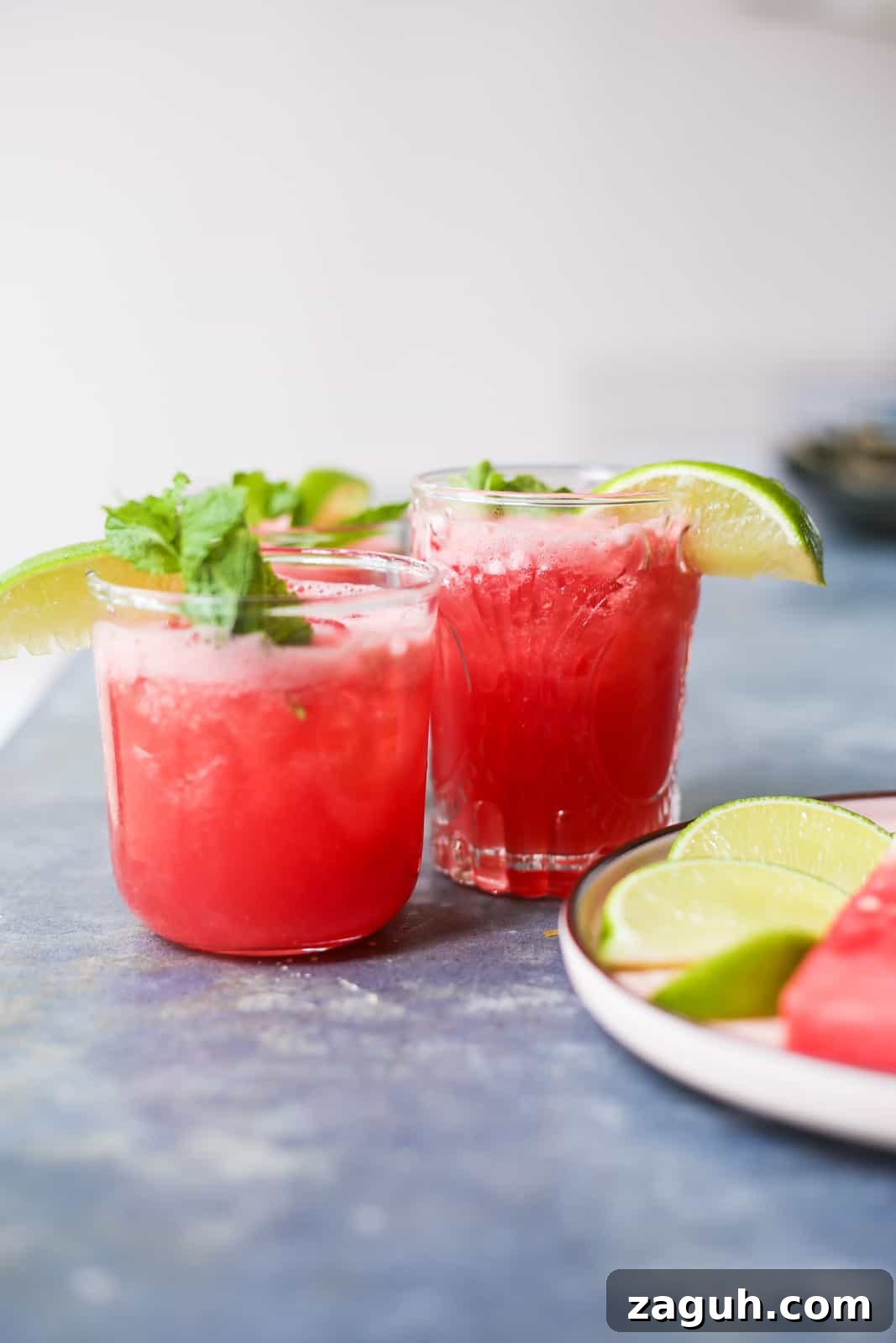 Watermelon Limeade Cocktail
