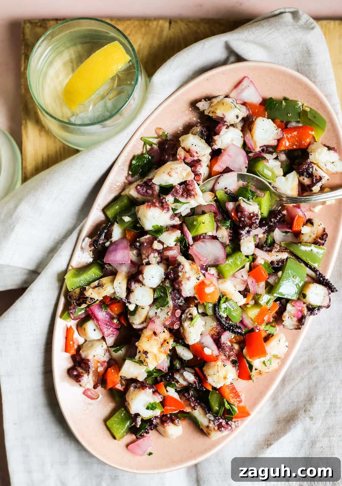 Clayton's Octopus Salad