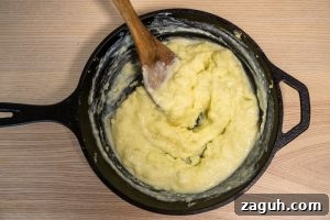 Rustic Buttermilk Mashed Potatoes Without a Masher 12 Mashed potatoes ready to serve